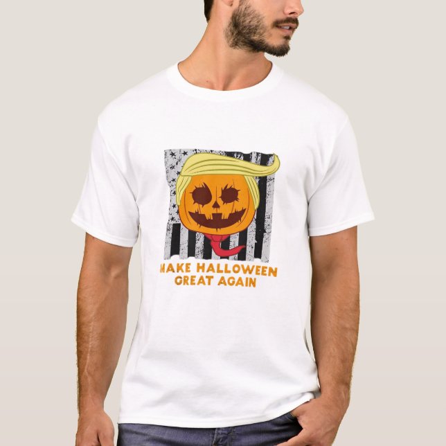 Usa Make Halloween Great Again Funny Classic T-Shirt (Front)