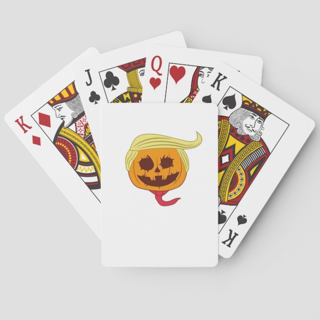 Usa Make Halloween Great Again Funny  Playing Cards (Back)