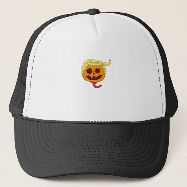 Usa Make Halloween Great Again Funny  Trucker Hat (Front)