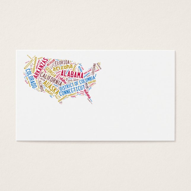 USA map (Front)