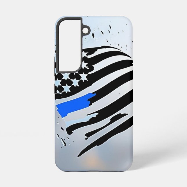 USA Map American Flag Phone Case  (Back)