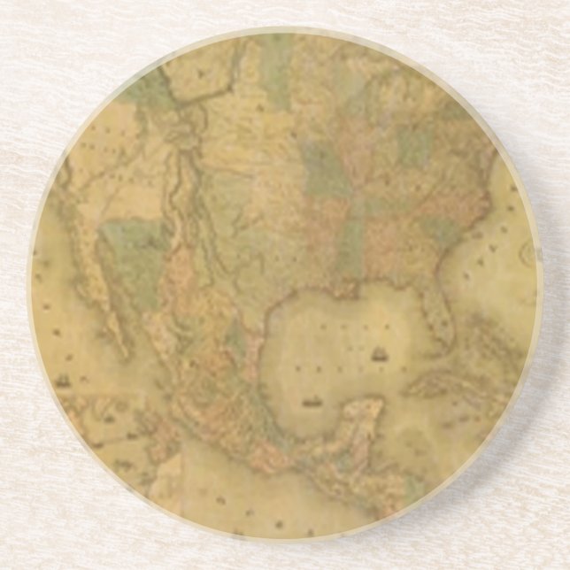 USA Map Coaster (Front)