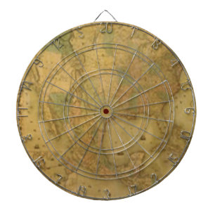 USA Map Dart Board