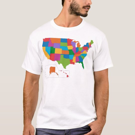 USA map T-Shirt
