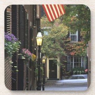 USA, Massachusetts, Boston, Beacon Hill. Coaster