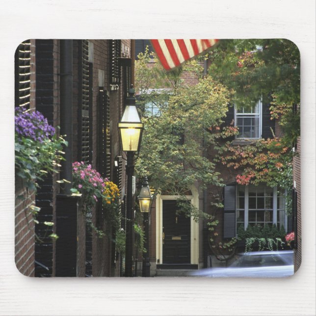 USA, Massachusetts, Boston, Beacon Hill. Mouse Mat (Front)