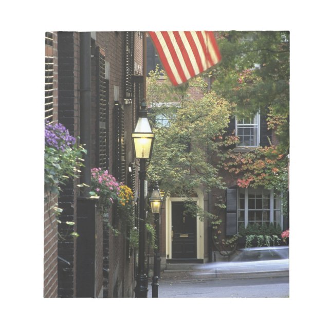 USA, Massachusetts, Boston, Beacon Hill. Notepad (Front)