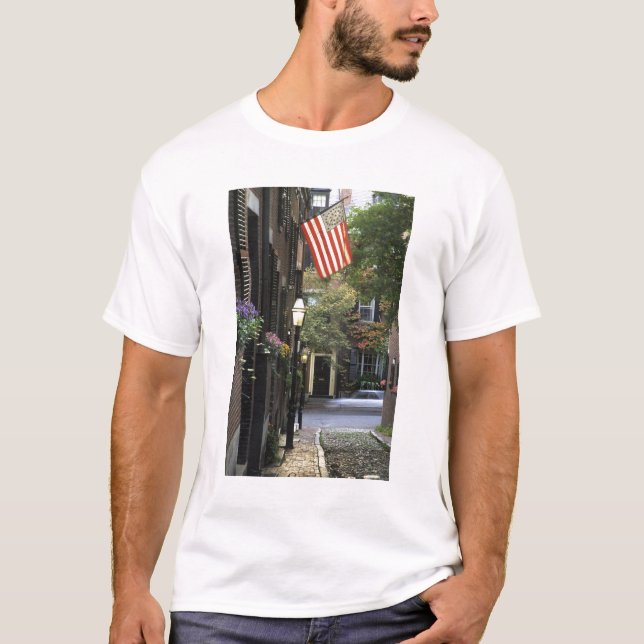 USA, Massachusetts, Boston, Beacon Hill. T-Shirt (Front)
