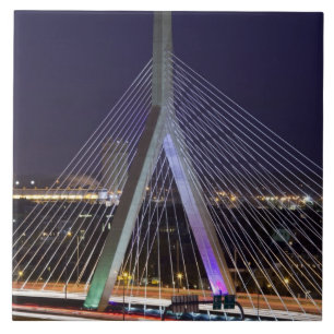 USA, Massachusetts, Boston. Leonard Zakim Tile