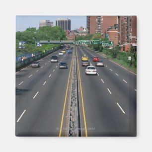 USA, Massachusetts, Boston, traffic on Storrow Magnet