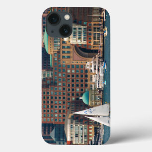 USA, Massachusetts. Boston Waterfront Skyline 2 iPhone 13 Case