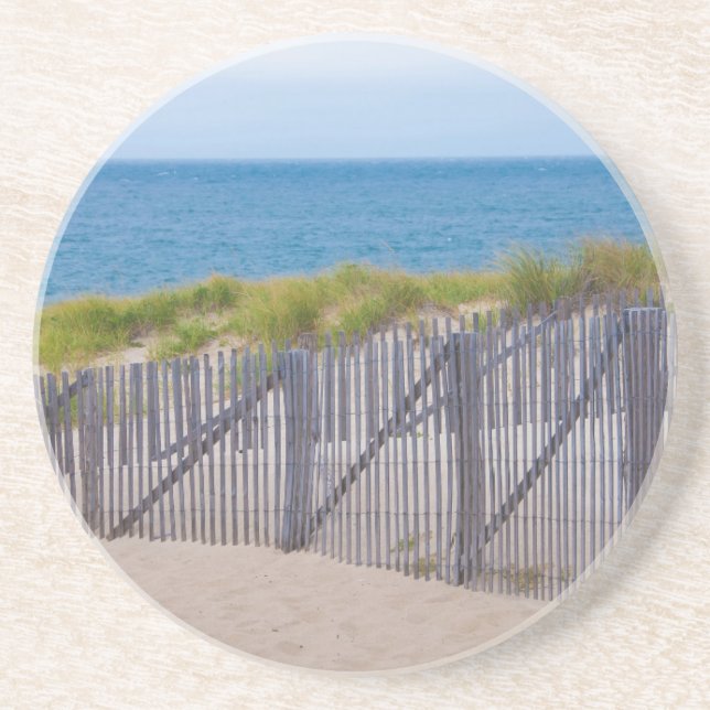 USA, Massachusetts. Dunes And Path Coaster (Front)