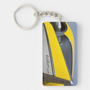 USA, Massachusetts, Gloucester. Detail of 1957 Key Ring