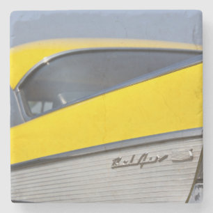 USA, Massachusetts, Gloucester. Detail of 1957 Stone Coaster