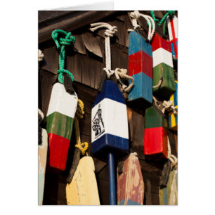 USA, Massachusetts, Gloucester, Lobster Buoys 2