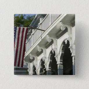 USA, MASSACHUSETTS, Martha's Vineyard: 15 Cm Square Badge