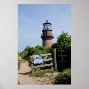 USA, Massachusetts, Martha's Vineyard, Aquinnah. Poster