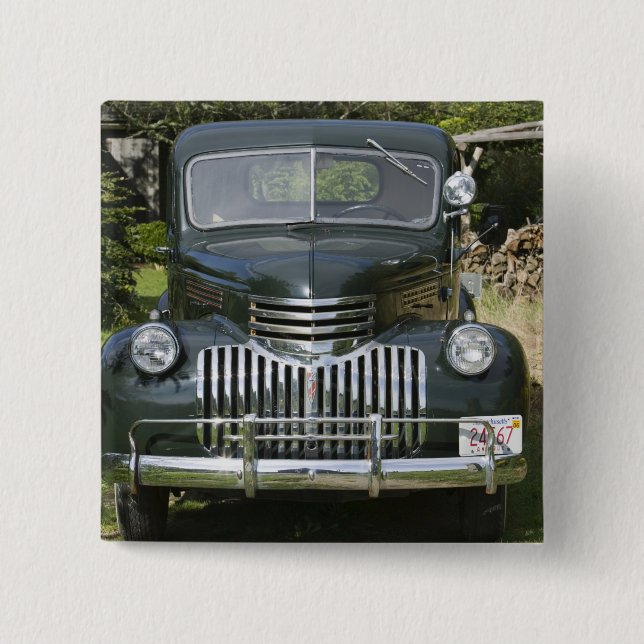 USA, MASSACHUSETTS, Martha's Vineyard: West 4 15 Cm Square Badge (Front)