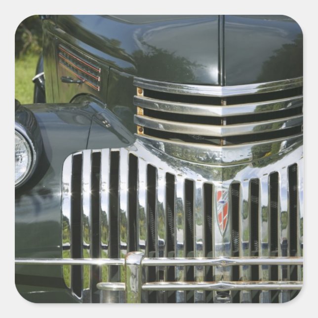 USA, MASSACHUSETTS, Martha's Vineyard: West Square Sticker (Front)