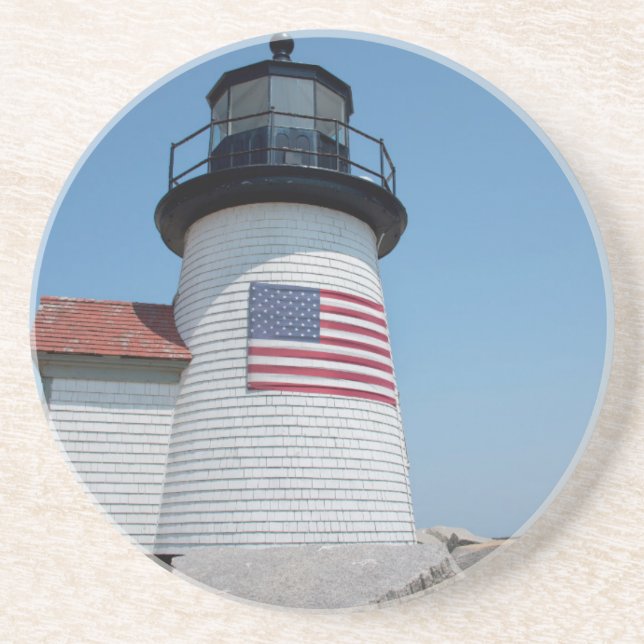 USA, Massachusetts, Nantucket. Brant Point Coaster (Front)