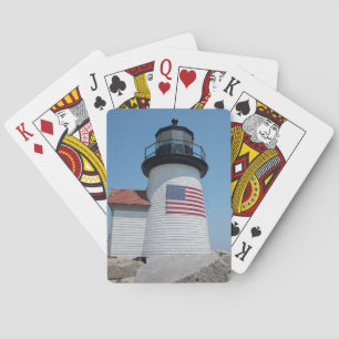 USA, Massachusetts, Nantucket. Brant Point Playing Cards