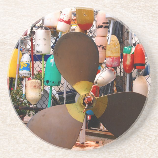USA, Massachusetts. Propeller And Floats Coaster (Front)