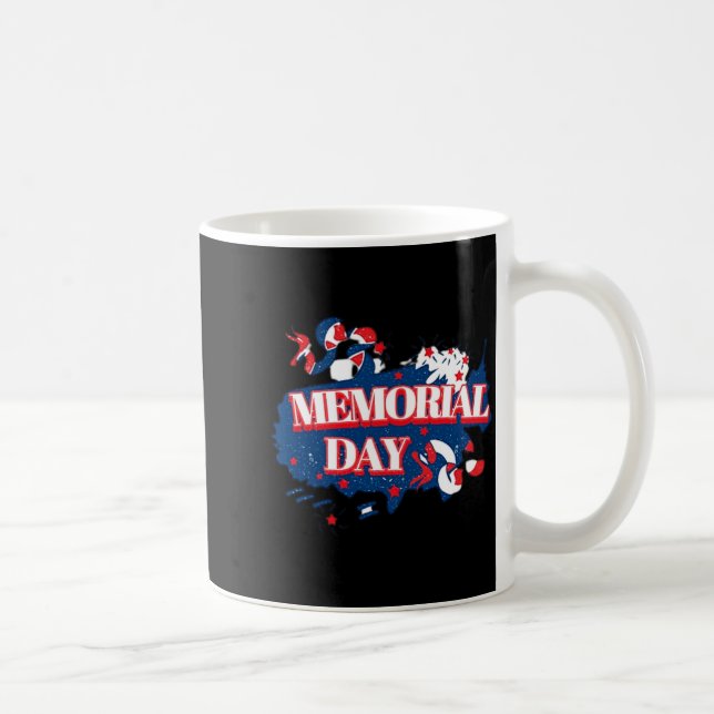 Usa memorial day  coffee mug (Right)