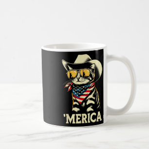Usa merica Cat 4th Of July Men Women Kids Funny Pa Coffee Mug