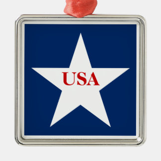 USA METAL TREE DECORATION