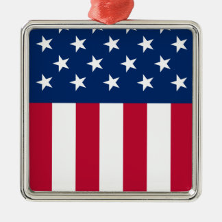 USA METAL TREE DECORATION