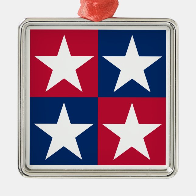 USA METAL TREE DECORATION (Front)