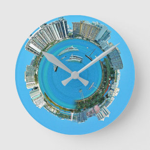 usa miami florida round clock