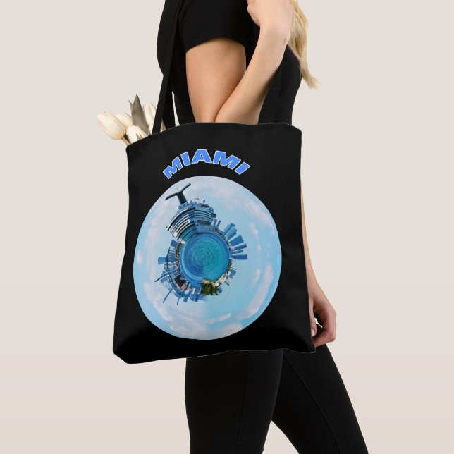 usa miami florida  tote bag (Close Up)