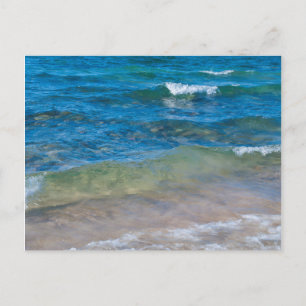 USA, Michigan. Clear Waters Of Lake Superior Postcard