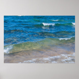 USA, Michigan. Clear Waters Of Lake Superior Poster