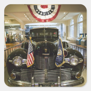 USA, Michigan, Dearborn: The Henry Ford Museum, Square Sticker