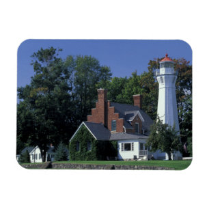 USA, Michigan, Lake Huron. Port Sanilac Magnet
