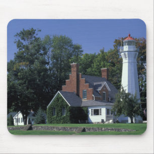 USA, Michigan, Lake Huron. Port Sanilac Mouse Mat