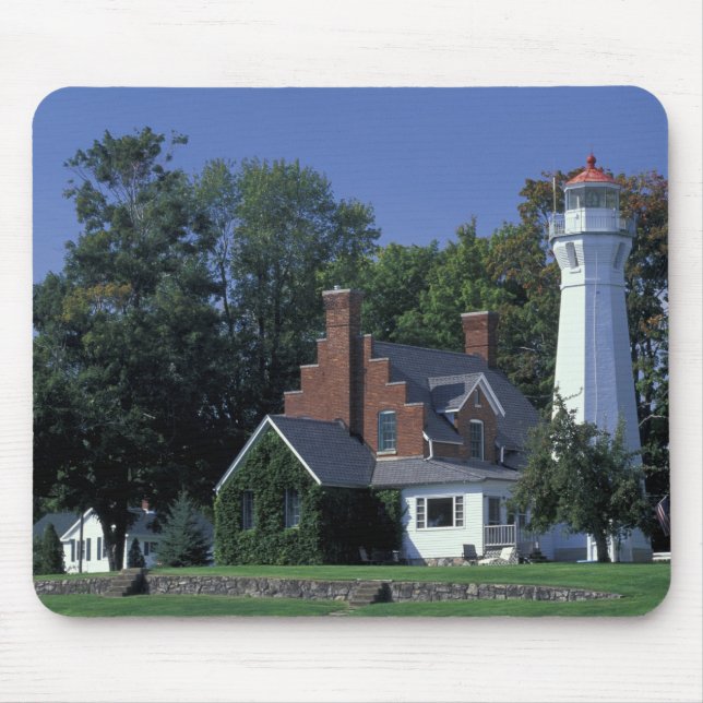 USA, Michigan, Lake Huron. Port Sanilac Mouse Mat (Front)