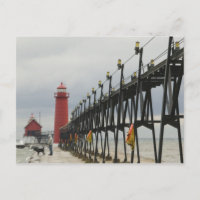 USA, Michigan, Lake Michigan Shore, Grand Haven:
