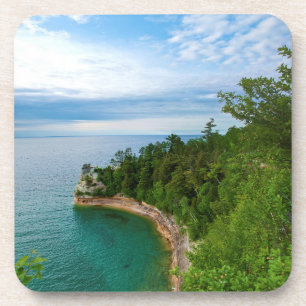USA, Michigan. Miner's Castle Rock Formation 3 Coaster