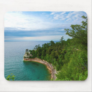 USA, Michigan. Miner's Castle Rock Formation 3 Mouse Mat