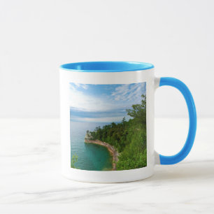 USA, Michigan. Miner's Castle Rock Formation 3 Mug