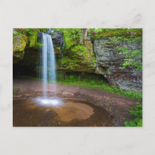 USA, Michigan. Scott's Falls In Upper Michigan Postcard