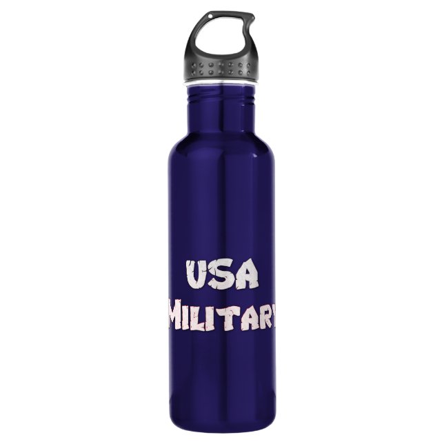 USA Military American 710 Ml Water Bottle (Front)