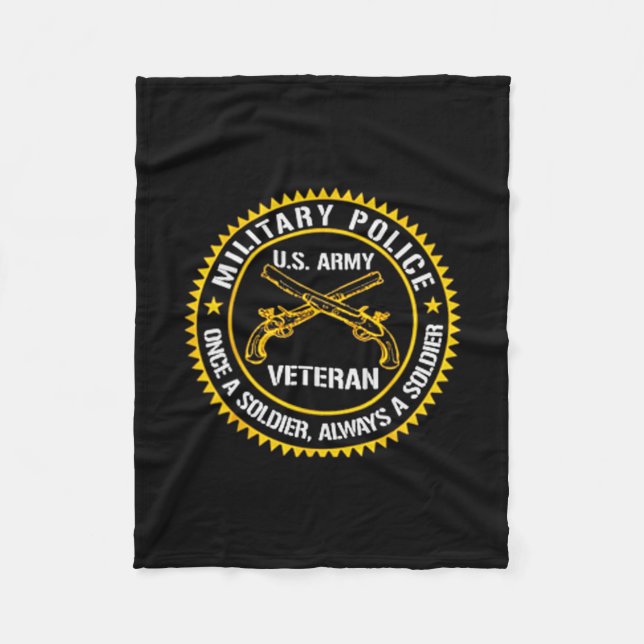 Usa Military Lice Corps Veterans Day Patriotic Dad Fleece Blanket (Front)