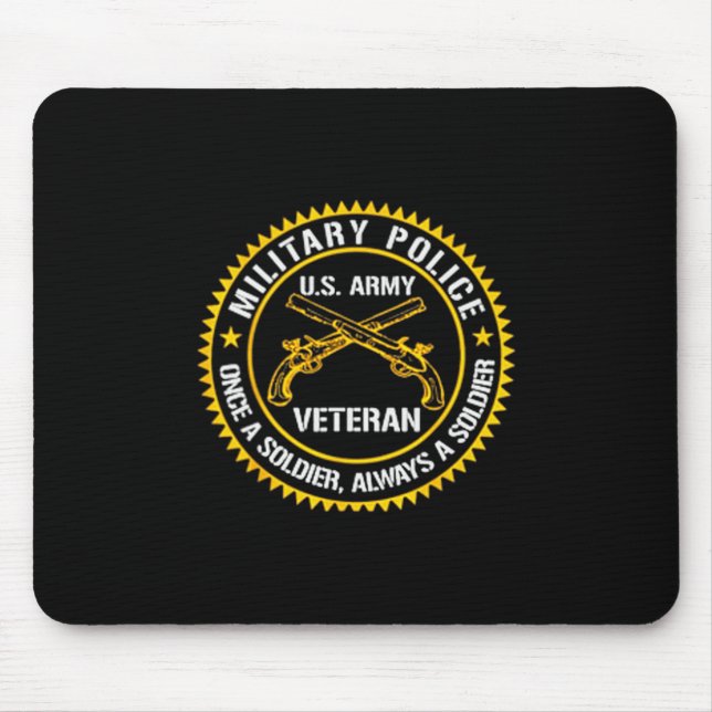 Usa Military Lice Corps Veterans Day Patriotic Dad Mouse Mat (Front)
