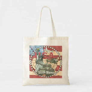 USA Military Tote Bag