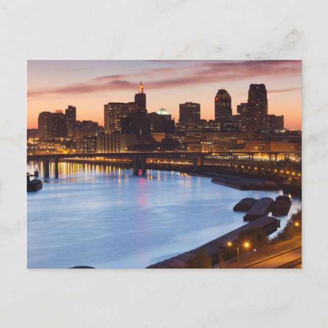 USA, Minnesota, Minneapolis, St. Paul 2 Postcard (Front)
