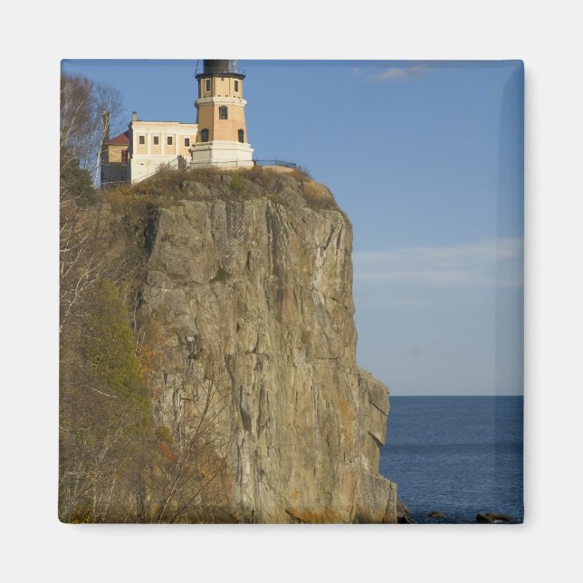 USA, Minnesota.  Split Rock Lighthouse on Lake Magnet (Front)